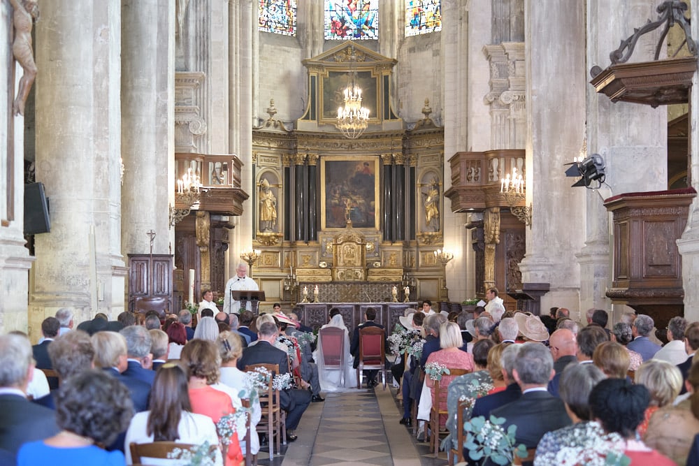 Mariage à la cathédrale Saint Maclou à Pontoise